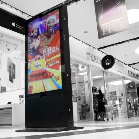 Android Double-Sided Freestanding Digital Posters | Allsee Technologies